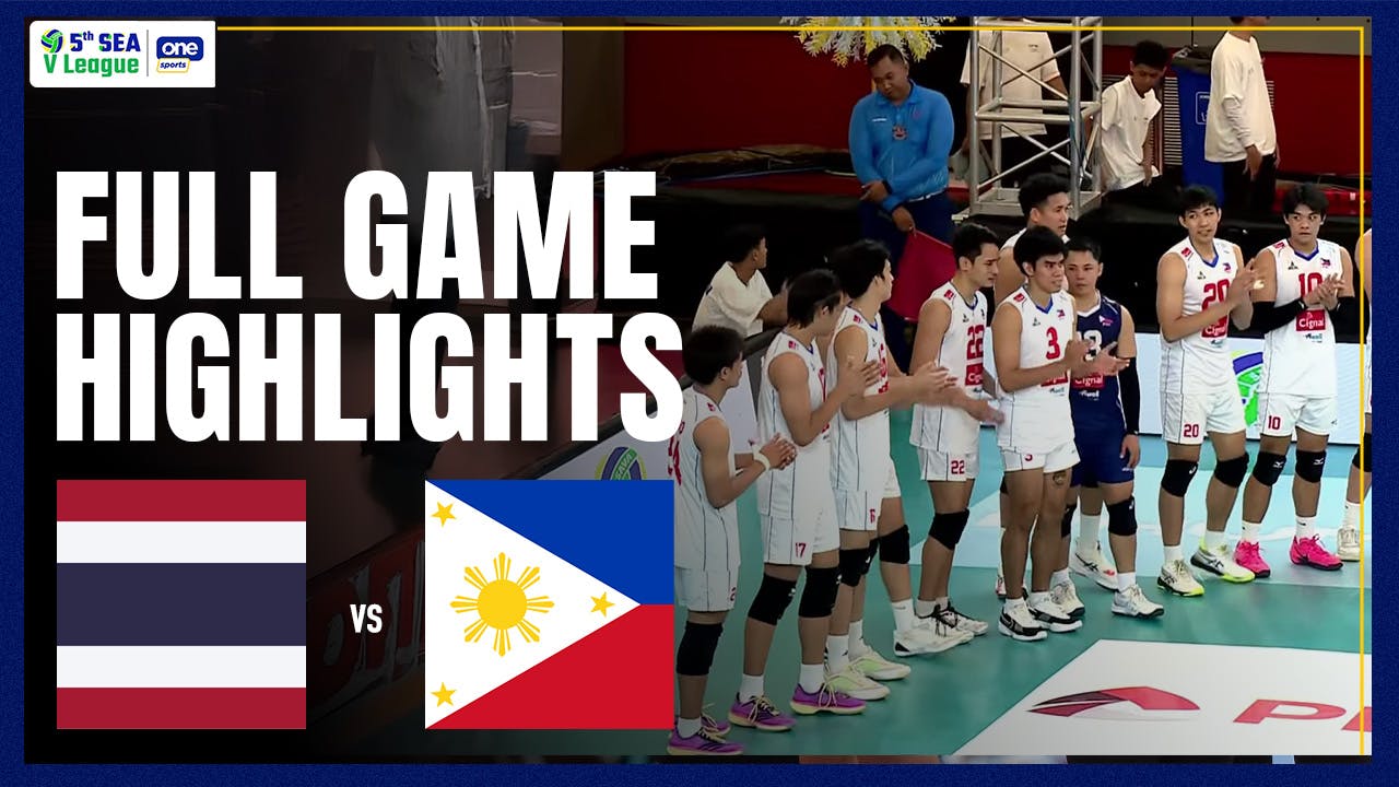 Alas Pilipinas fall to Thailand reverse sweep in Leg 2 | SEA V.League Highlights